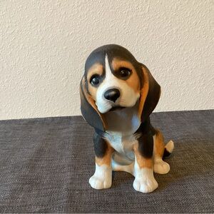 Vintage Lenox 1990 Beagle Puppy  Figurine Fine Porcelain Breed Dog  6"H